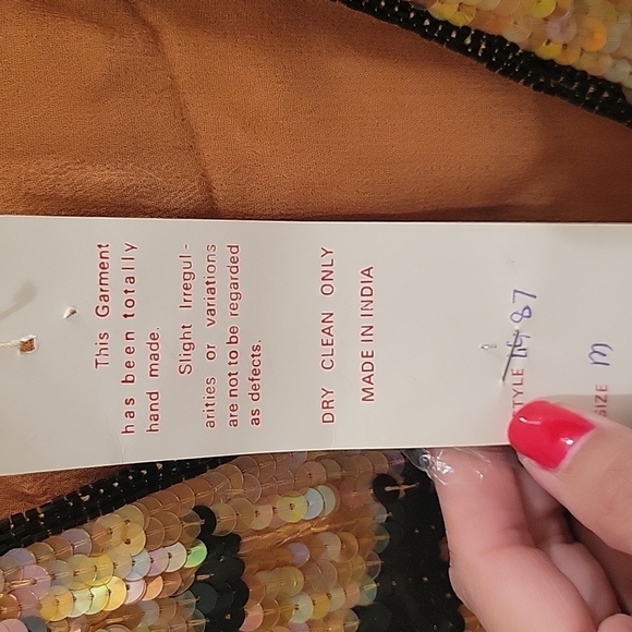 Vintage Silk Dress - Picture 4 of 8